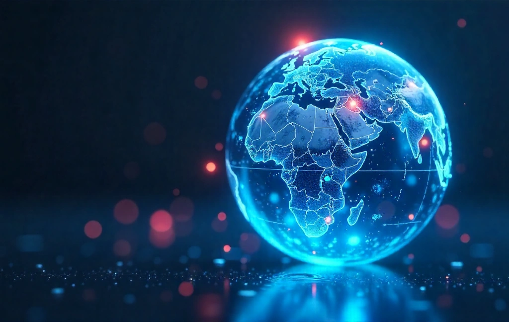 A large municipal water treatment or wastewater facility